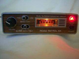 Vintage Micronta Road Patrol Xk Police Highway Radar Detector Cat No 22 - 1607
