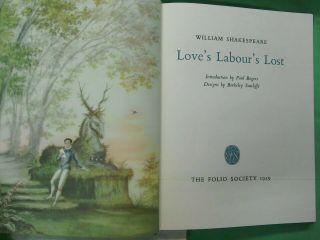 Folio Society Book,  Love 