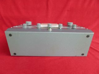 Heathkit QM - 1 Vintage Q Meter Unit,  test coil & Grayhill test clips 5