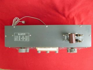 Heathkit QM - 1 Vintage Q Meter Unit,  test coil & Grayhill test clips 7