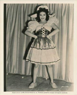 Yvonne De Carlo Vintage 1946 Universal Pictures Costume Portrait Photo