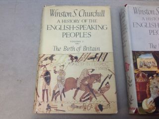 Winston S Churchill A History of the English - Speaking Peoples Volumes 1 2 3 4 2