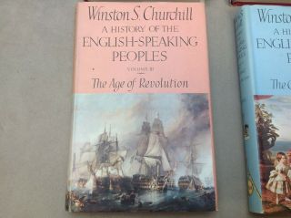 Winston S Churchill A History of the English - Speaking Peoples Volumes 1 2 3 4 4