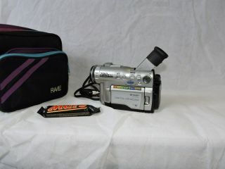 Vintage Sharp Camcorder Vl - Wd250 Digital Viewcam With Bag