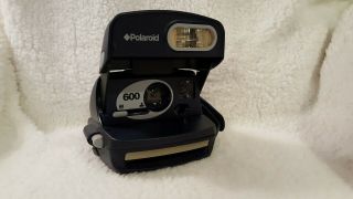 Vintage Polaroid 600 Instant Film Camera With Flash