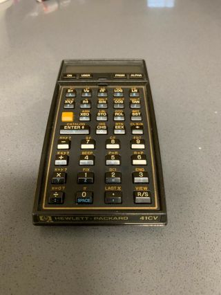 Hewlett Packard Scientific Calculator Hp - 41cv