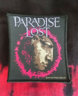 Vtg Paradise Lost Icon Patch