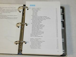 Vtg IBM Computer PC Storyboard Plus 2.  00 Software Technical Reference Library 4