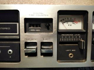 Vintage Wollensak 3M 8075 Dolby 8 Track Stereo Tape Player Recorder 2