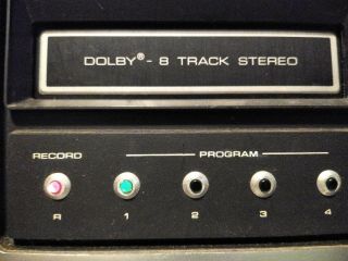 Vintage Wollensak 3M 8075 Dolby 8 Track Stereo Tape Player Recorder 5
