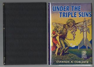 Signed Limited First Edition Of Under The Triple Suns By Coblentz,  Fantasy Press