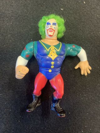 Vintage 1993 Wwf Hasbro Doink The Clown Figure