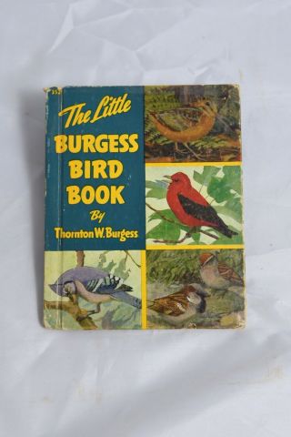 The Little Burgess Bird Book By Thornton W.  Burgess 1941 Fuertes Illustrated Gc