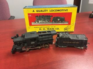 Vintage Camelback 4 - 6 - 0 Diecast And Brass Detail Mfg Japan H.  O Train Co.