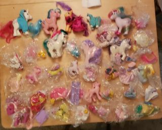 My Little Pony Vintage Ponies,  Accessories,  And More