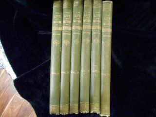 6 Vol.  Set: The Life And Work Of Charles Haddon Spurgeon By G.  Holden Pike