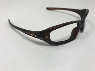 Oakley Five 12 - 995 54[]20 Made Is Usa Sport Sunglass Frame Rootbeer Vtg Nc64
