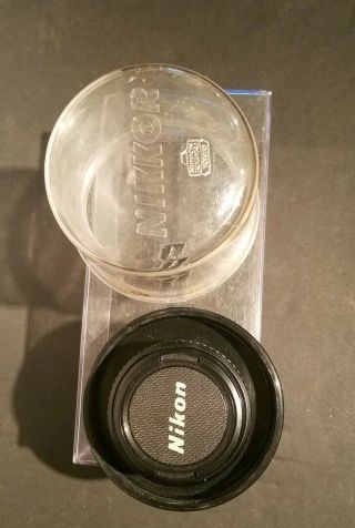 Vintage Nikon Lens Series E.  50mm 1: 1.  8.  No.  2656802.  Nr