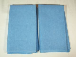 160,  Vintage FEED SACK FABRIC Quilt Blocks & 2 Solid BLUE Opened Feed Sacks 2