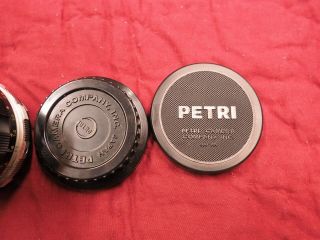 Vintage Petri F=35mm 1:2.  8 lens. 4