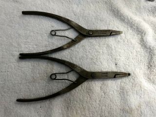 Vintage Snap - On 70a And 70b Snap Ring Pliers