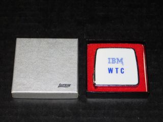 Nos Vtg Ibm Wtc Computer Pc Software Measuring Tape Promo Desk Work Hand Tool