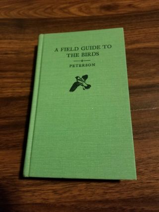 A Field Guide To The Birds By Roger Tory Peterson 1947 Hb Illustrated