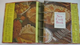 VINTAGE 1962 Better Homes and Gardens  Cook Book Cookbook Hardcover Binder 4