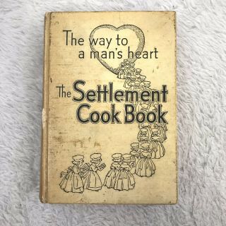 Vtg The Settlement Cook Book Compiled By Mrs Simon Kander 27th Ed Milwaukee 1941
