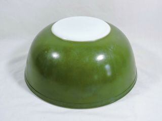 Vintage Pyrex Avocado Green 404 Nesting Mixing Bowl Large 4 Quart Needs Restore