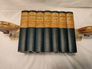 1869 Treasury Of David - 7 Volumes By C.  H.  Spurgeon - 3rd Edition