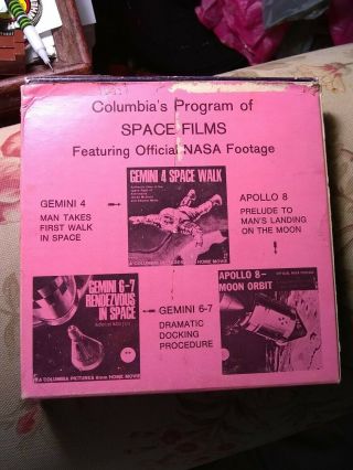 Apollo 11 Man on the Moon 8mm Film 8 Color Official Nasa Footage 2