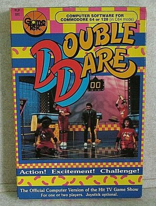 Double Dare Commodore 64 By Gametek 5.  25 