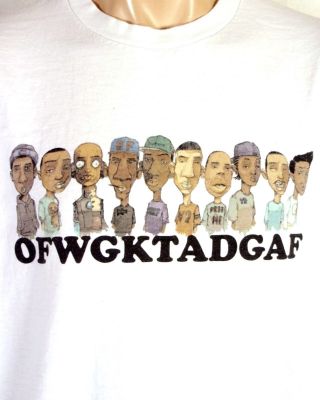 Vtg Ofwgkta Odd Future T - Shirt Ofwgktadgaf Tyler The Creator Earl Sweatshirt Xl