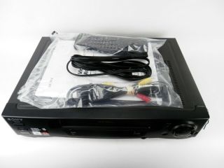 Sony Vcr Slv - 740hf Hifi Stereo Player Recorder W/ Remote Serviced