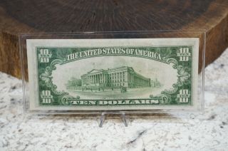 Vintage 1934 A Series $10 Dollar Bill Federal Reserve Minneapolis 2