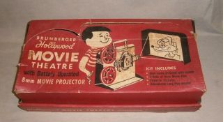 Vintage Brumberger 8 MM Hollywood Theatre Movie Projector 2