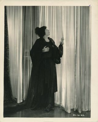 Mae Murray Silent Vamp Vintage 1920s Studio Silent Portrait Photo
