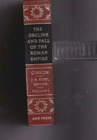 The Decline and Fall of the Roman Empire - Gibbon - In seven volumes (AMS) - 1974 3