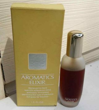 Vintage Clinique Labs Aromatics Elixir Parfum Spray 1.  5 Oz