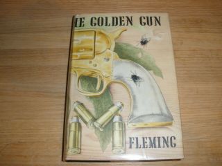 The Man With The Golden Gun - Ian Fleming (hardcover,  1965) 1st Uk Print - Bond