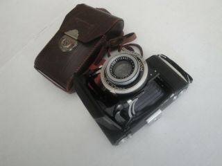 Antique Zeiss Ikon Nettar Anastigmat Compur Camera 515/2 With Case 1:45 F=10,  5