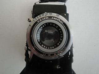 Antique ZEISS IKON Nettar Anastigmat Compur Camera 515/2 With Case 1:45 f=10,  5 4