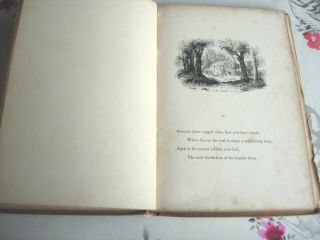 Elegy Written in a Country Church - Yard : Thomas Gray Illustrated : 1836 : London 7
