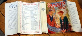DUSKIN by Grace Livingston Hill 1929 HC/DJ Vintage Romance Novel 3