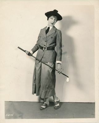 Gwen Lee Vintage 1930 Clarence Bull Mgm Golf Fashion Portrait Photo
