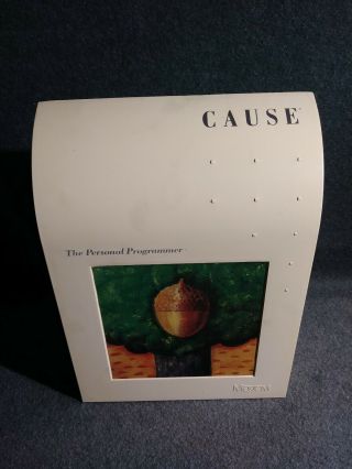 Maxem Cause " The Personal Programmer " Ms - Dos 3 1/4 & 5 1/2 Floppy Disks
