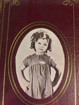 Shirley Temple Black Child Star Signed Easton Leather