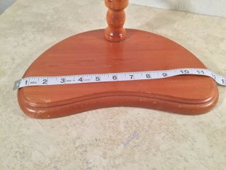 Vintage Erica Wilson Wood Embroidery Quilting Craft Hoop Table Stand 5