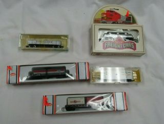 Vintage N Scale Five Individual Train Cars